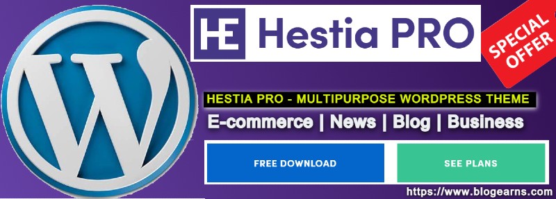 Hestia Pro WordPress theme