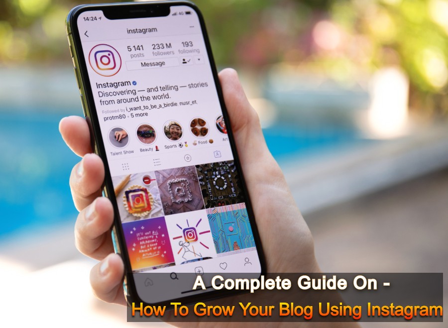 How to grow your blog using Instagram