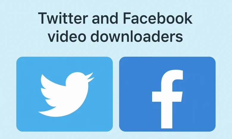 Twitter Facebook videos downloader