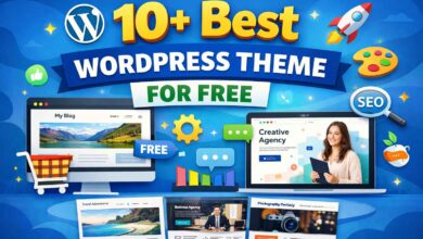 10+ Best WordPress theme for free