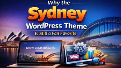 Sydney WordPress Theme - An honest review