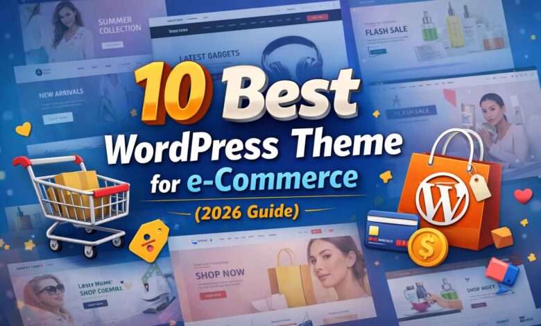 WordPress theme for e-commerce