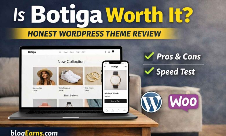 Botiga WordPress Theme Review