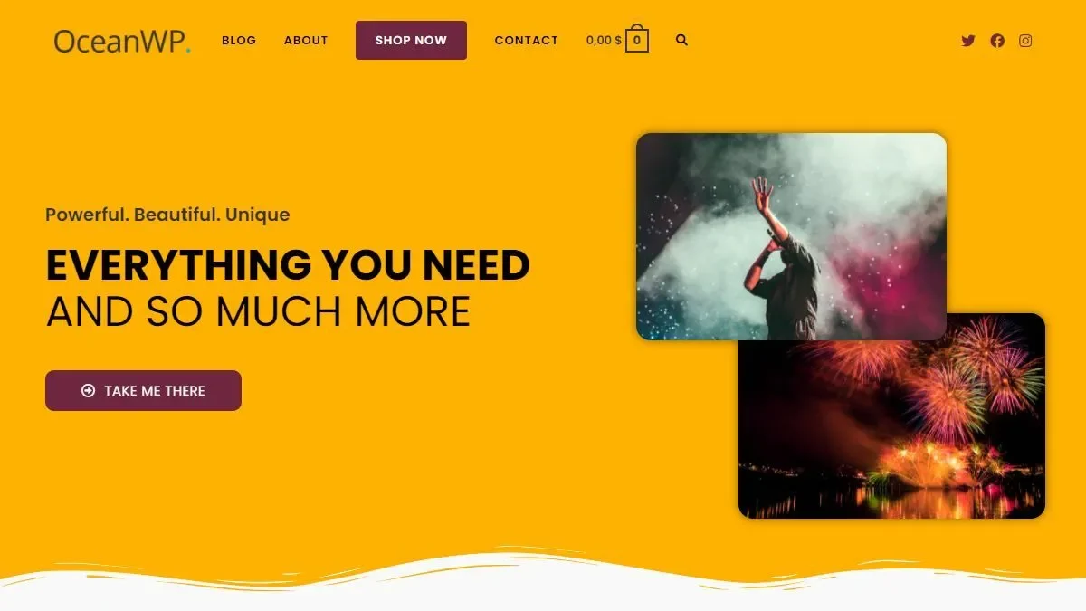 OceanWP WordPress Theme Review