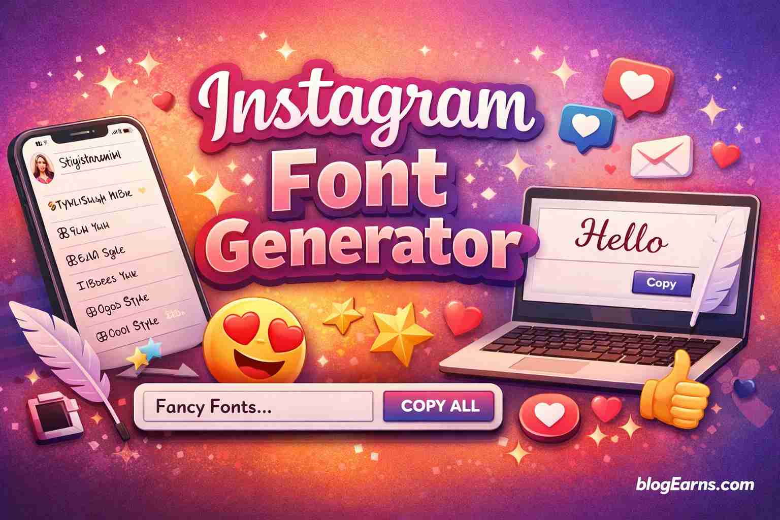 Instagram Font Generator