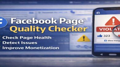 Facebook Page Quality Checker Tool