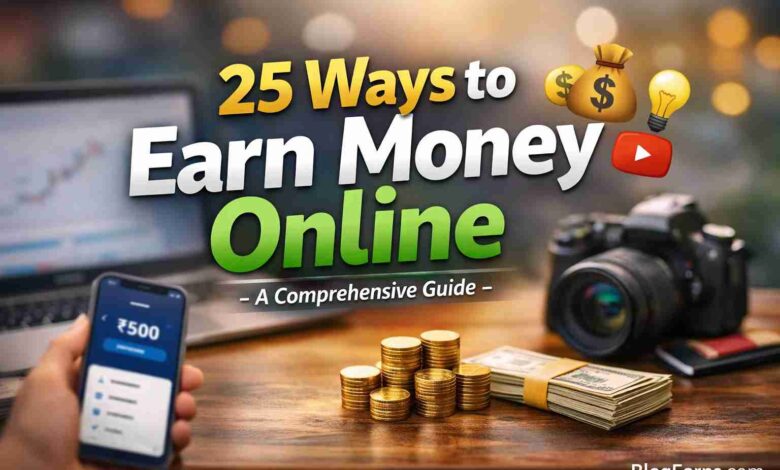 25 ways to earn money online