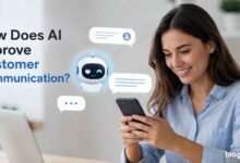 How does AI improve customer communication