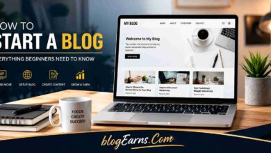 How to start a blog