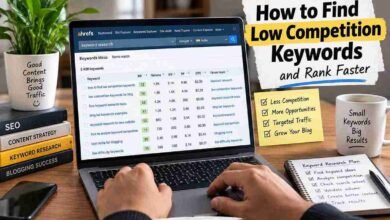 How to find low competition keywords