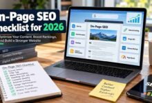 On-page SEO checklist for optimizing a website